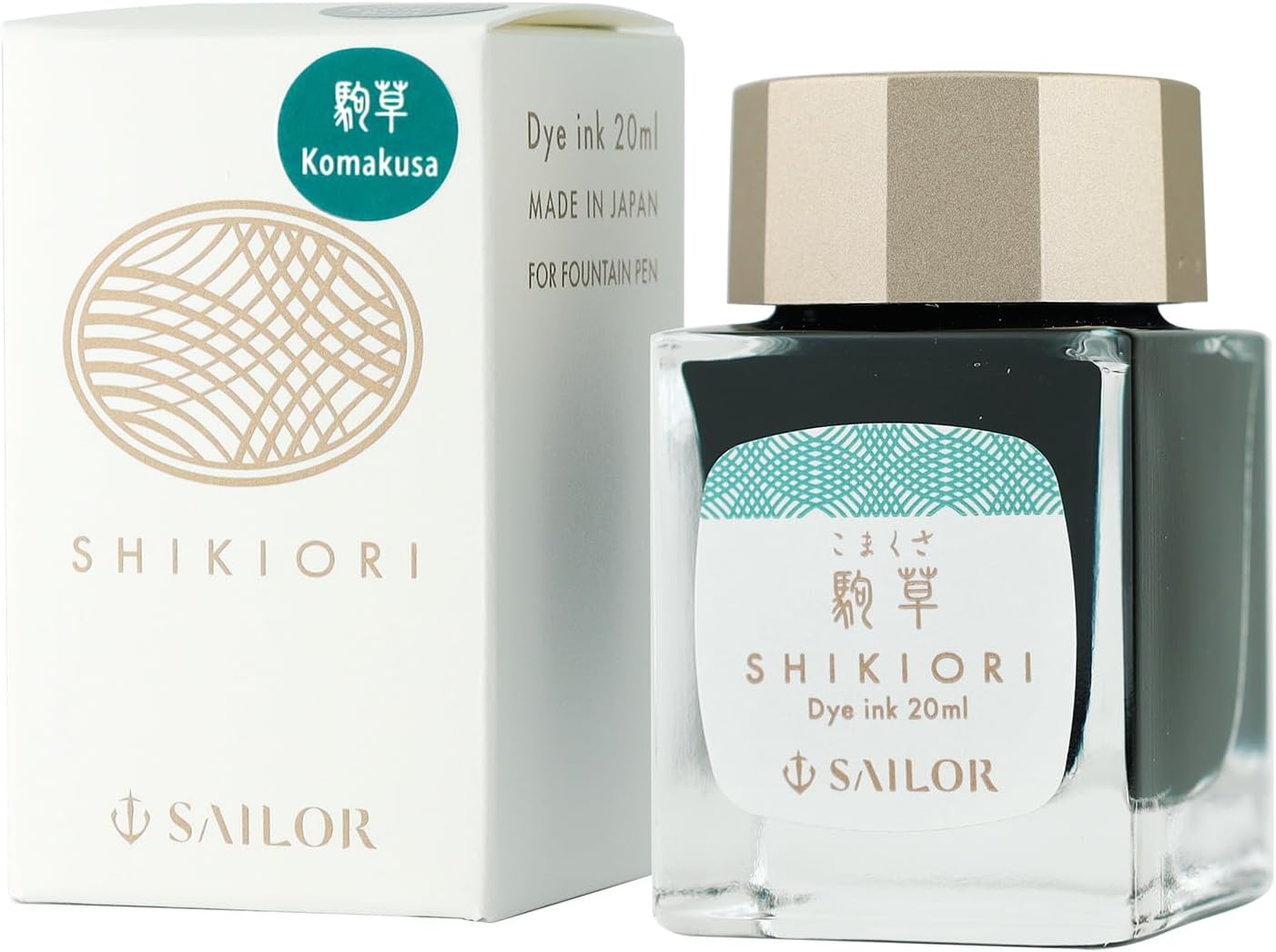 Sailor Fountain Pen Bottle Ink Shikiori KOMAKUSA 13-1008-230
Sailor Fountain Pen Bottle Ink Shikiori KOMAKUSA 13-1008-230
