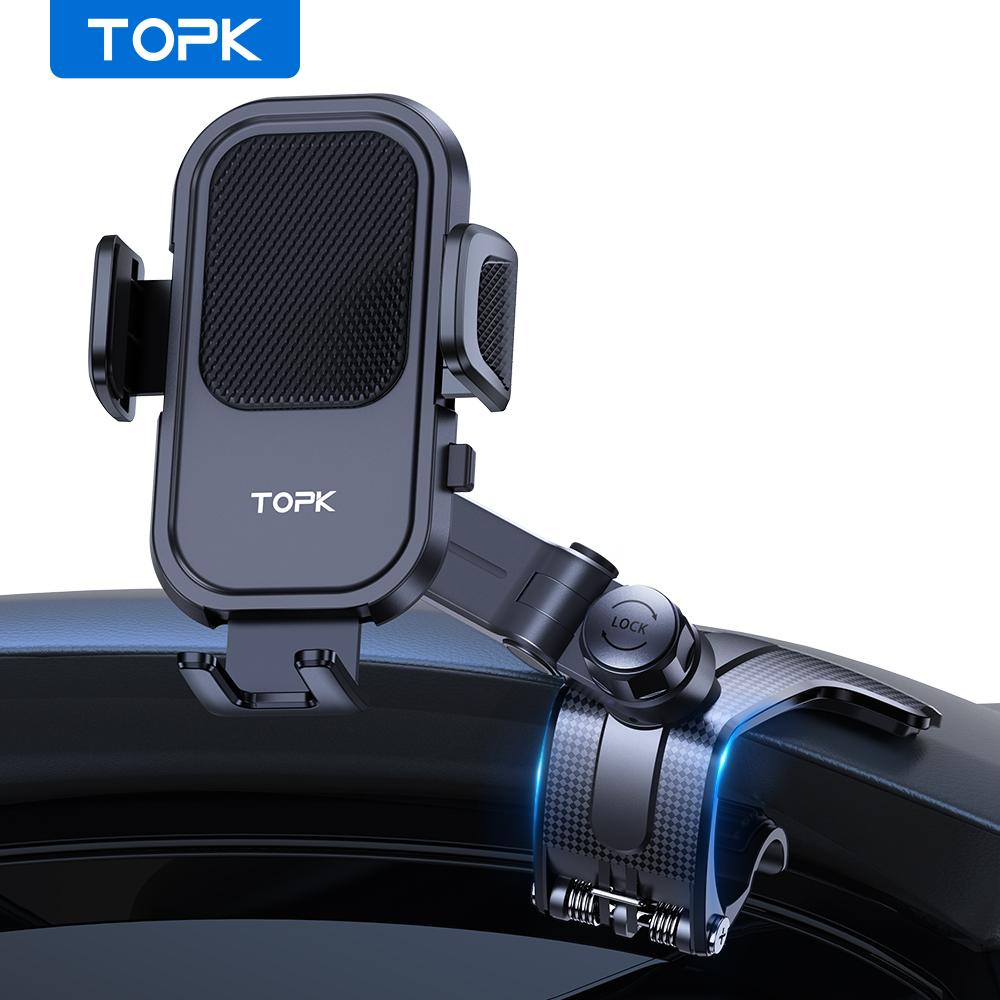 Автомобильный держатель для телефона TOPK, универсальный, легко монтируемый на приборную панель, кронштейн для GPS-дисплея, поддержка мобильного телефона в автомобиле для iPhone, Samsung, Xiaomi чёрный
Автомобильный держатель для телефона TOPK, универсальный, легко монтируемый на приборную панель, кронштейн для GPS-дисплея, поддержка мобильного телефона в автомобиле для iPhone, Samsung, Xiaomi чёрный
