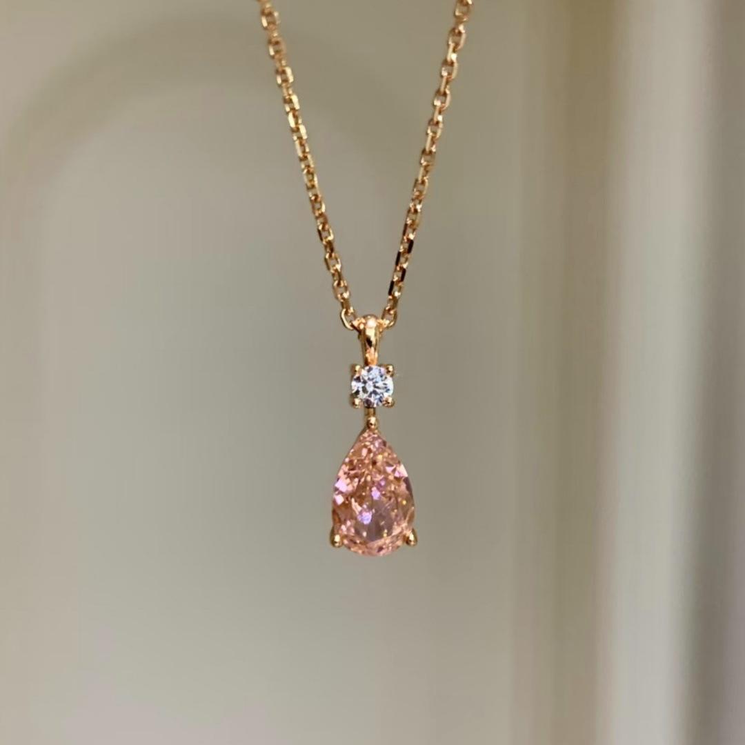 2026 Розовый Алмаз Капля Воды Ожерелье Сверкающий Подвеска Нишевое Премиум Очень Тонкая Цепочка для Свитера 45CM
2026 Розовый Алмаз Капля Воды Ожерелье Сверкающий Подвеска Нишевое Премиум Очень Тонкая Цепочка для Свитера 45CM