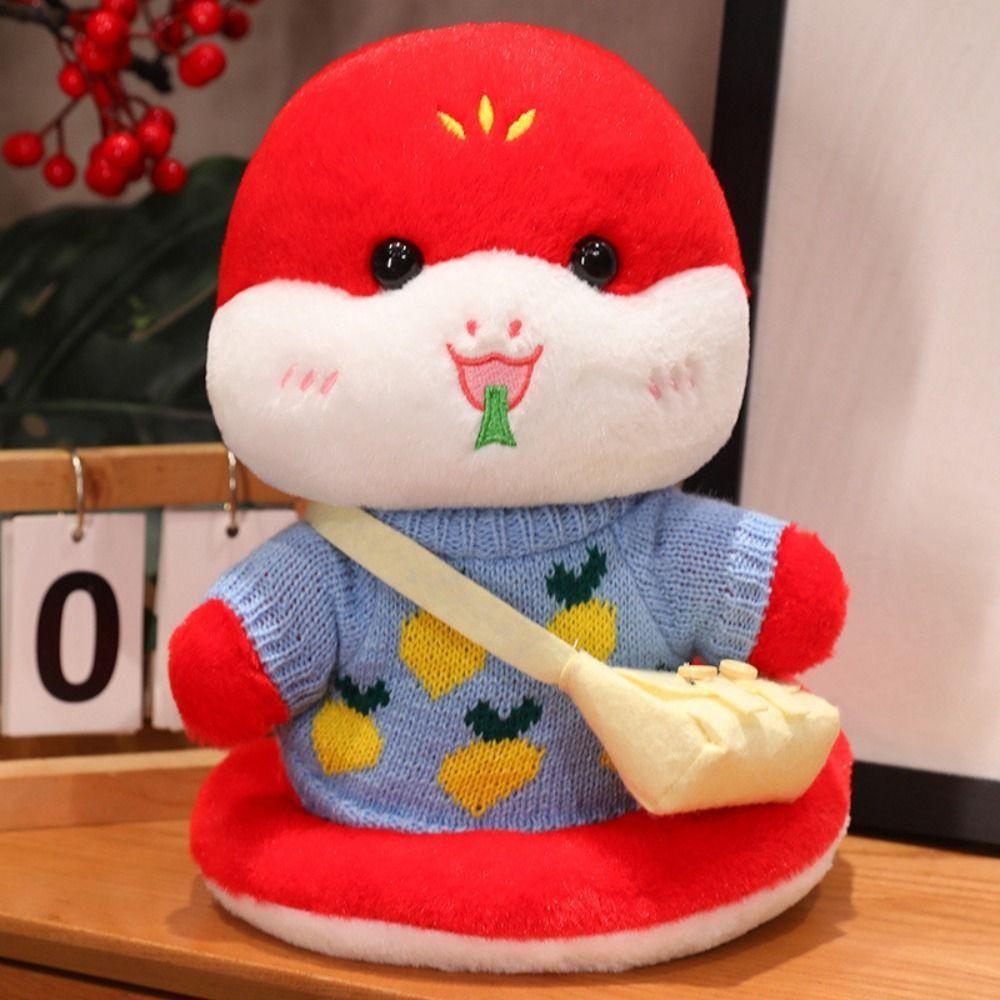 Stuffed Animal Snake Year Plush Toy PP Cotton Lucky Snake Doll Plushies Home Decor style 15
Stuffed Animal Snake Year Plush Toy PP Cotton Lucky Snake Doll Plushies Home Decor style 15