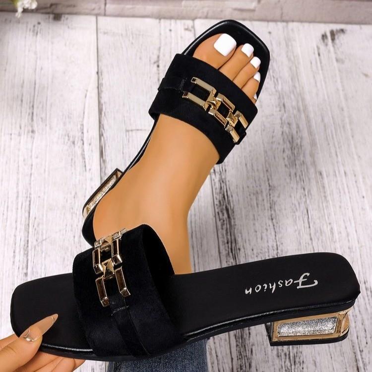 Women s Summer Outdoor Square-Toe Chain-Strap Low-Heel Sandals, Plus Size Chunky-Heel Sandals 42 чорний
Women s Summer Outdoor Square-Toe Chain-Strap Low-Heel Sandals, Plus Size Chunky-Heel Sandals 42 чорний