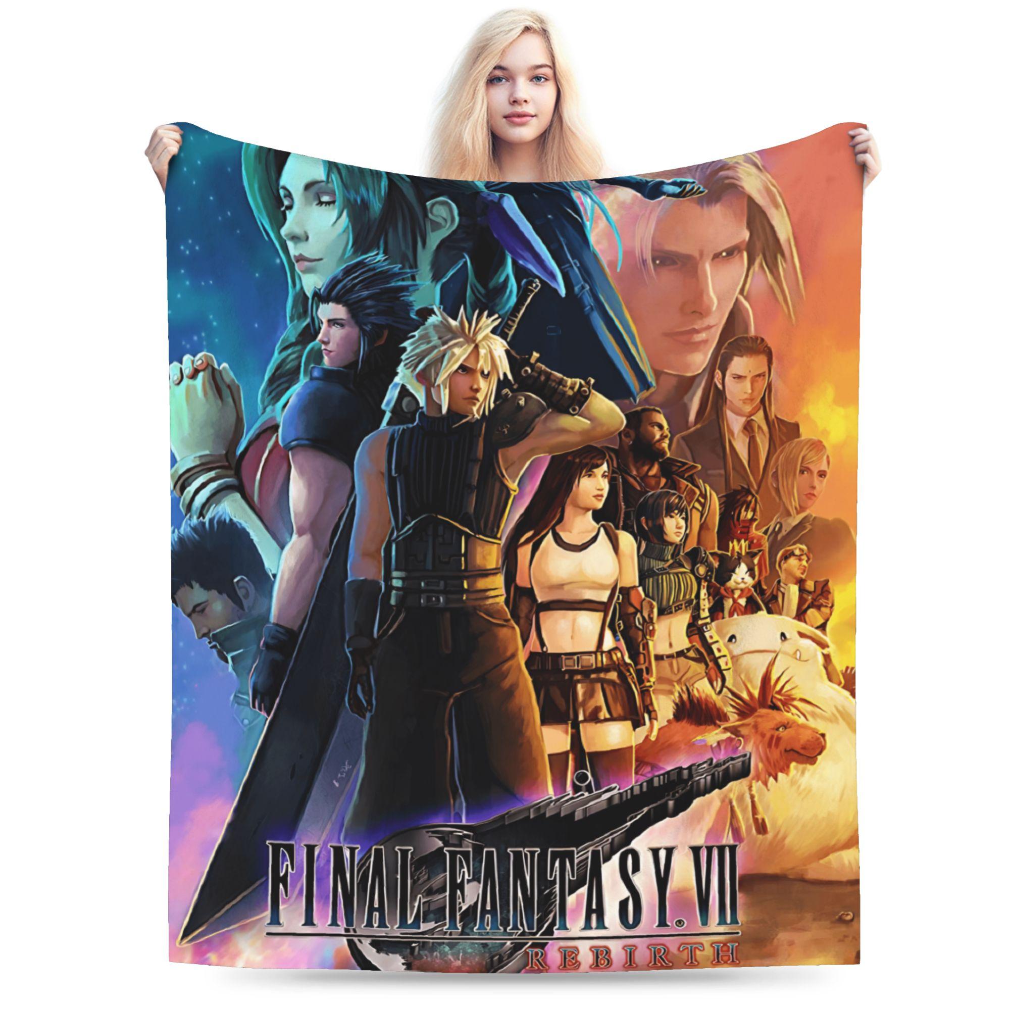 F-Final Fantasys Warm Soft Blanket Children Plush Throw Blanket Street Trend Couch Chair Flannel Bedspread Sofa Bed Cover 75cmx90cm
F-Final Fantasys Warm Soft Blanket Children Plush Throw Blanket Street Trend Couch Chair Flannel Bedspread Sofa Bed Cover 75cmx90cm