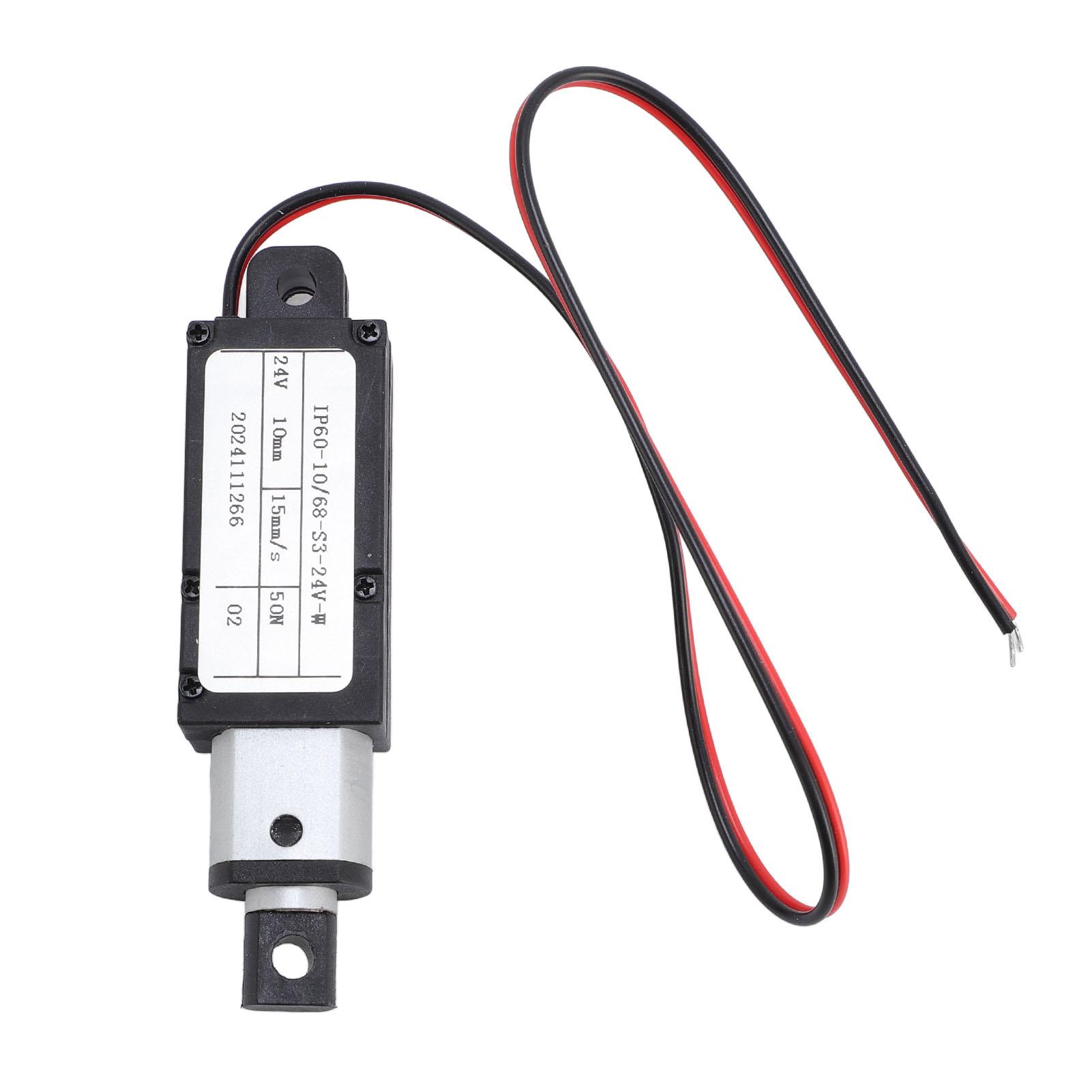 Mini Electric Linear Actuator 10mm Stroke 50N Thrust 15mms Linear Motion Actuator for RV Sofa
Mini Electric Linear Actuator 10mm Stroke 50N Thrust 15mms Linear Motion Actuator for RV Sofa