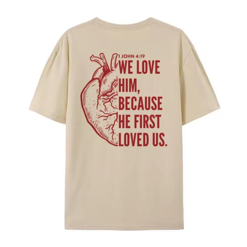 Women Oversized Back Print Christian Streetwear Tops Jesus Faith Tee Shirt Bible Verse T Shirt Unisex Religious Clothes Gift 4XL
Women Oversized Back Print Christian Streetwear Tops Jesus Faith Tee Shirt Bible Verse T Shirt Unisex Religious Clothes Gift 4XL