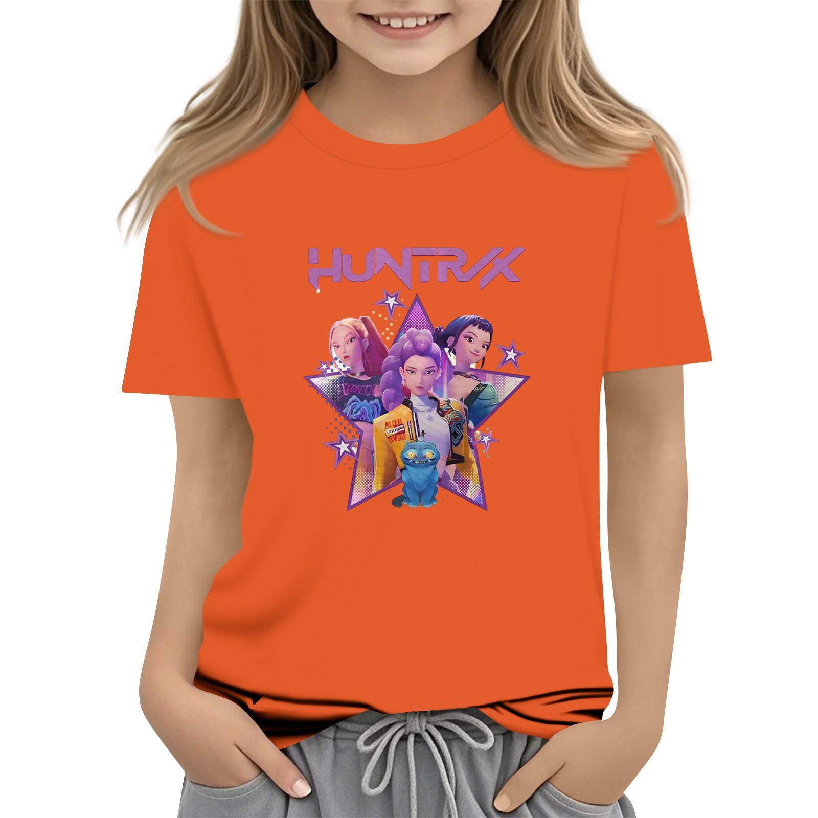 Футболка с короткими рукавами и круглым вырезом для мальчиков и девочек 110 оранжевый
Футболка с короткими рукавами и круглым вырезом для мальчиков и девочек 110 оранжевый