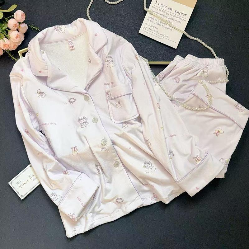 Женский уютный флисовый пижамный комплект с мультяшным принтом - Осень/Зима 2025, Длинный рукав и брюки, Премиум-качества, Утепленный для домашней носки Medium розовый
Женский уютный флисовый пижамный комплект с мультяшным принтом - Осень/Зима 2025, Длинный рукав и брюки, Премиум-качества, Утепленный для домашней носки Medium розовый