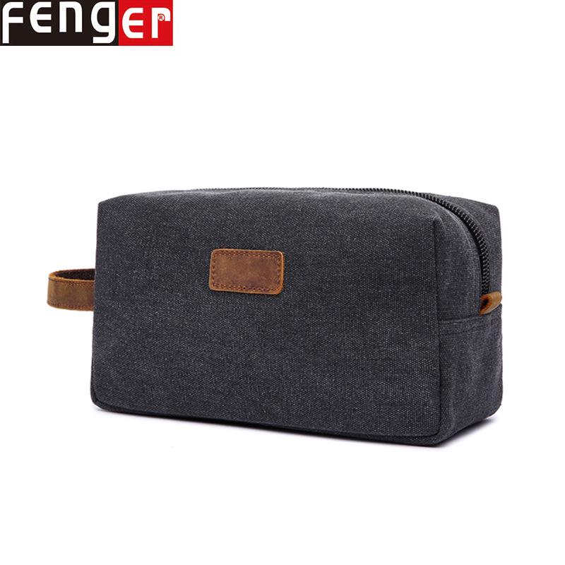 Large Capacity Canvas Wash Bag for Daily Cosmetics 25x11x14 чорний
Large Capacity Canvas Wash Bag for Daily Cosmetics 25x11x14 чорний