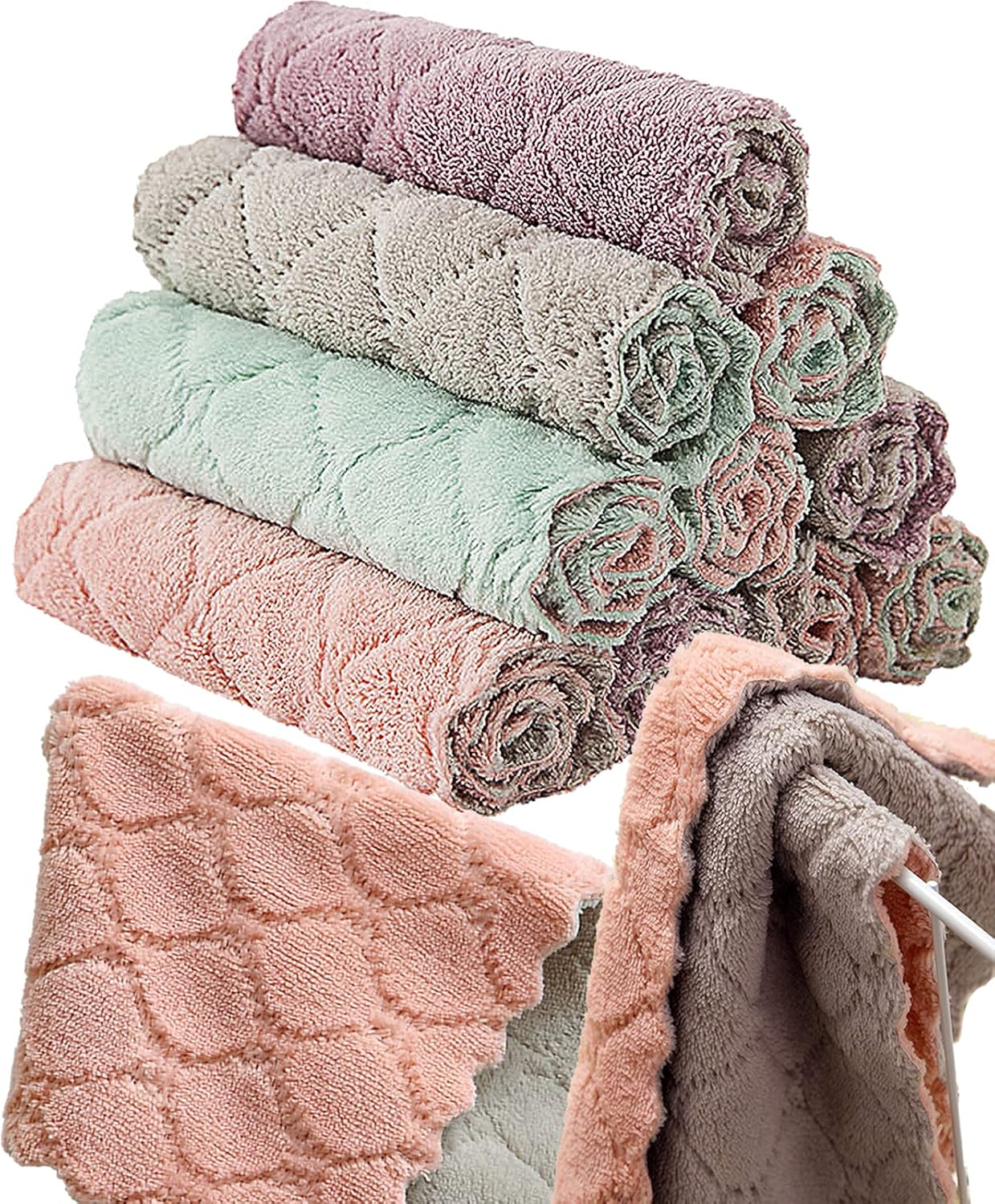 10 Pcs Thick Oil-Free Dish Cloths, Super Absorbent. 30x31cm, Microfiber, Non-Stick, Multipurpose United States
10 Pcs Thick Oil-Free Dish Cloths, Super Absorbent. 30x31cm, Microfiber, Non-Stick, Multipurpose United States