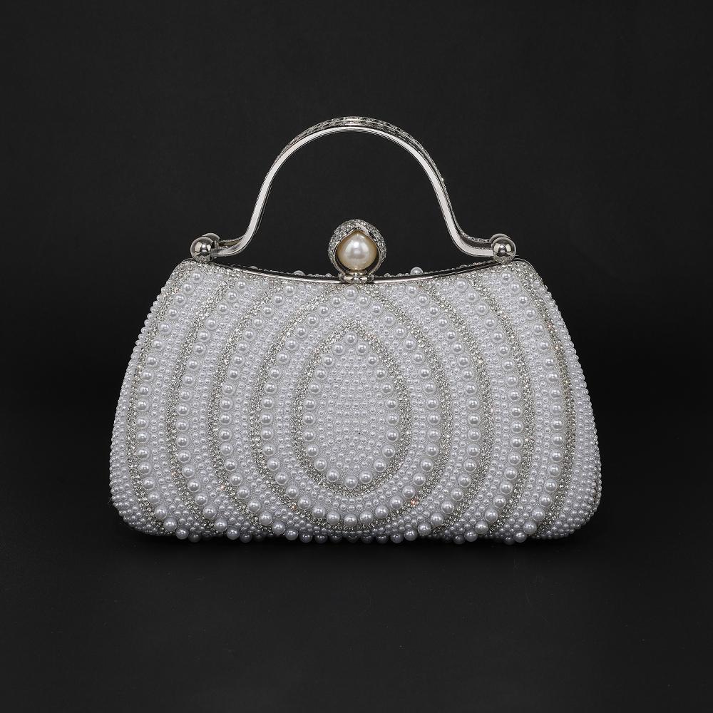 New pearl evening bag set with diamds versatile for wedding banquet and party dresses handbag for romantic date shoulder bag
New pearl evening bag set with diamds versatile for wedding banquet and party dresses handbag for romantic date shoulder bag
