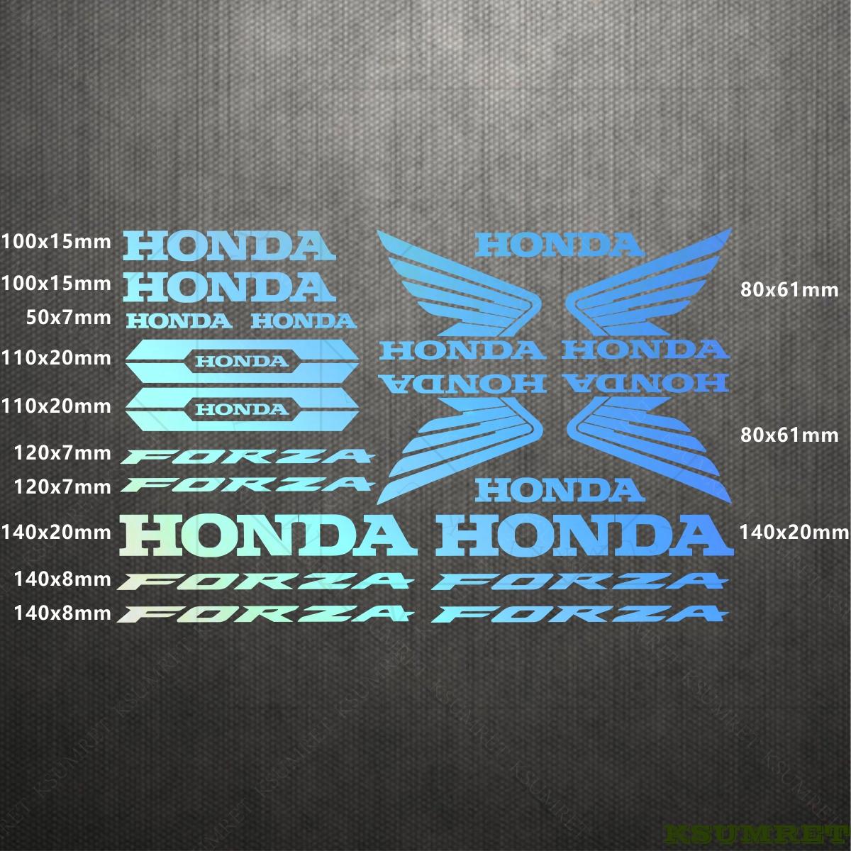 Honda Motorcycle Stickers FORZA Logo Decal Waterproof
Honda Motorcycle Stickers FORZA Logo Decal Waterproof