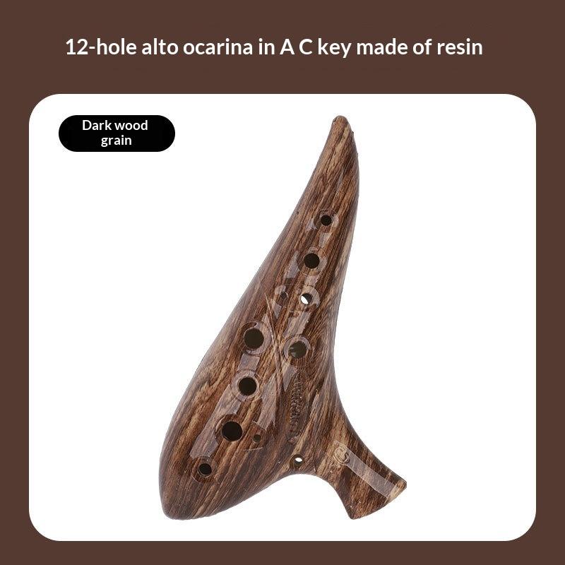 Alto C Tone 12 Hole Ocarina Professional Resin Instrument for Music Lovers And Beginners Ocarinas
Alto C Tone 12 Hole Ocarina Professional Resin Instrument for Music Lovers And Beginners Ocarinas