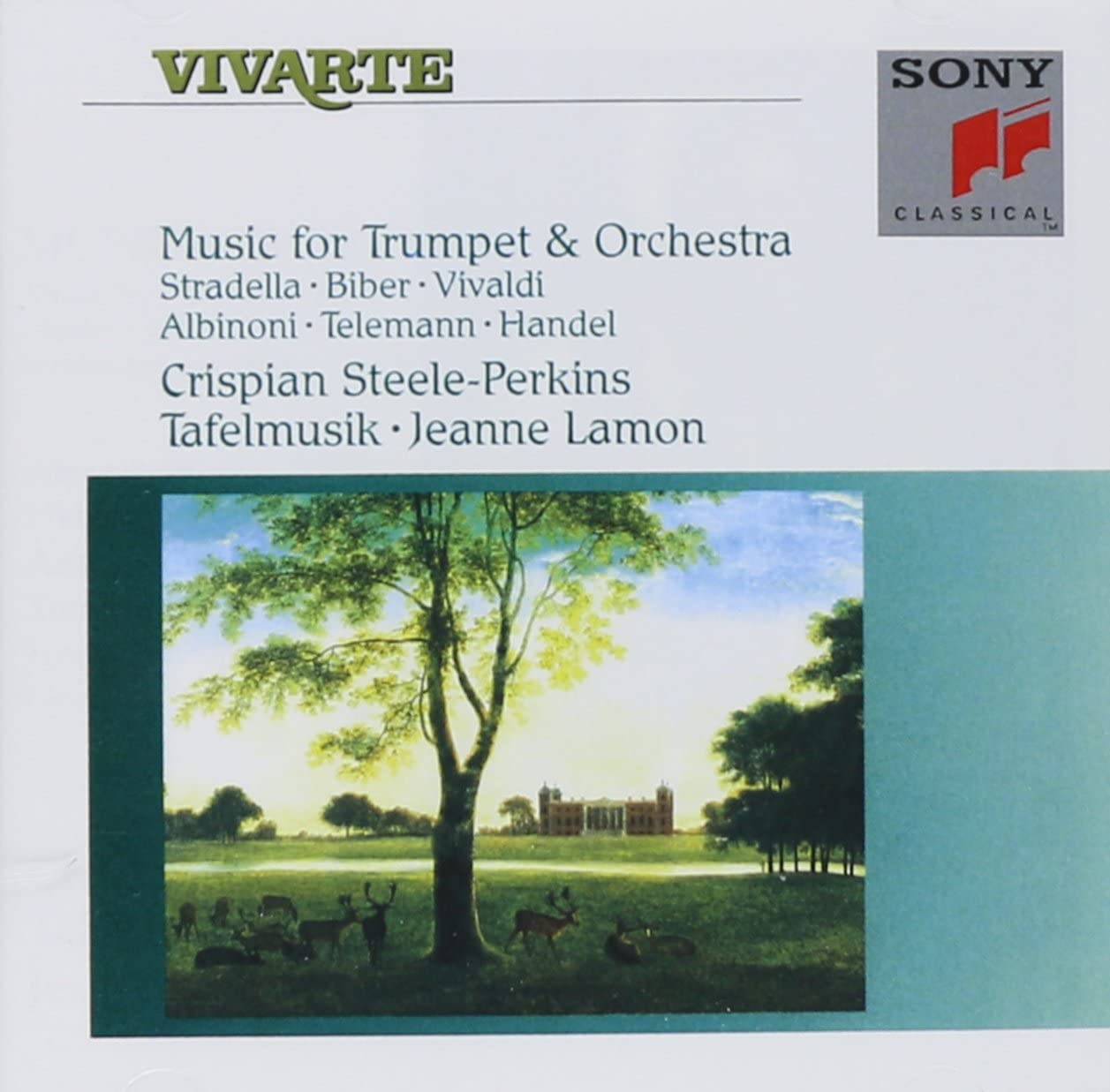 CD TAFELMUSIK, STEELE-PERKINS, BIBER; - Music for Trumpet & Orchestra SK53365 Sony Classical 1993 Europe Classical Used
CD TAFELMUSIK, STEELE-PERKINS, BIBER; - Music for Trumpet & Orchestra SK53365 Sony Classical 1993 Europe Classical Used