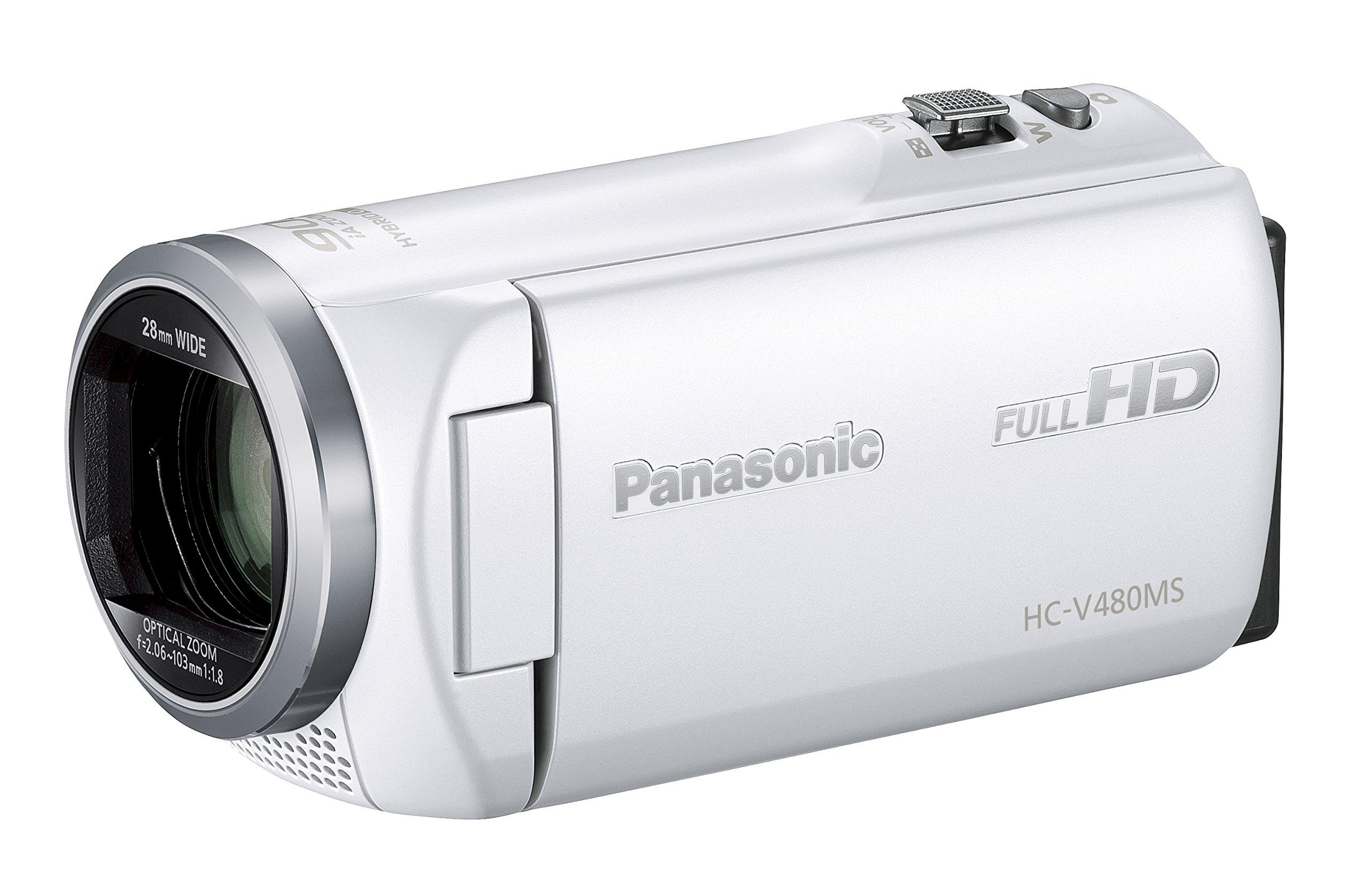 HD-відеокамера Panasonic V480MS 32 ГБ, високе збільшення, 90-кратне збільшення, біла HC-V480MS-W
HD-відеокамера Panasonic V480MS 32 ГБ, високе збільшення, 90-кратне збільшення, біла HC-V480MS-W