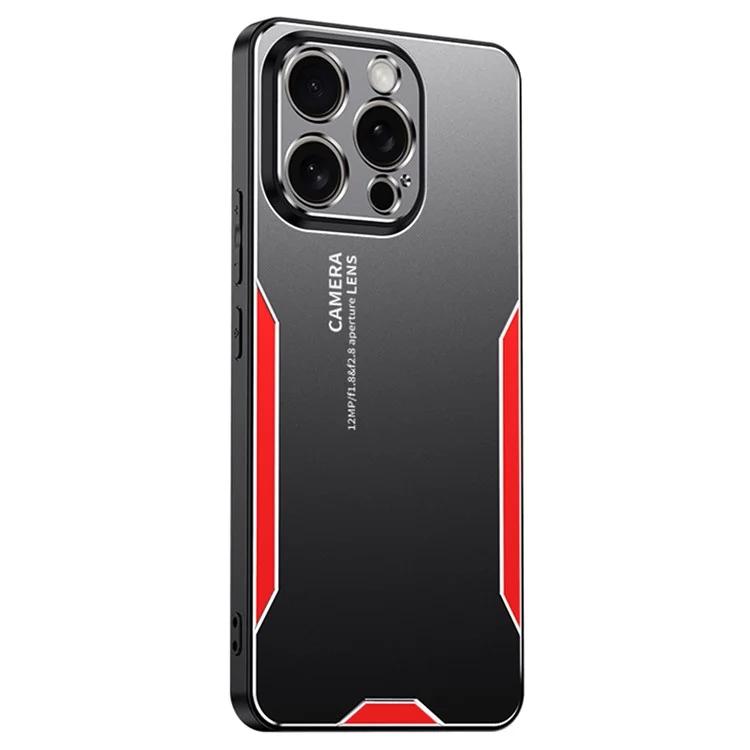 For iPhone 15 Pro Max Case Aluminium Alloy+TPU+PC Anti-scratch Phone Cover with Camera Protection
For iPhone 15 Pro Max Case Aluminium Alloy+TPU+PC Anti-scratch Phone Cover with Camera Protection