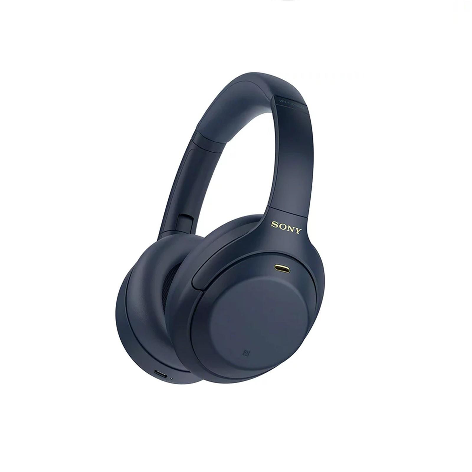 Комплект беспроводных накладных наушников премиум-класса WH-1000XM4 с шумоподавлением One Size темно-синий
Комплект беспроводных накладных наушников премиум-класса WH-1000XM4 с шумоподавлением One Size темно-синий