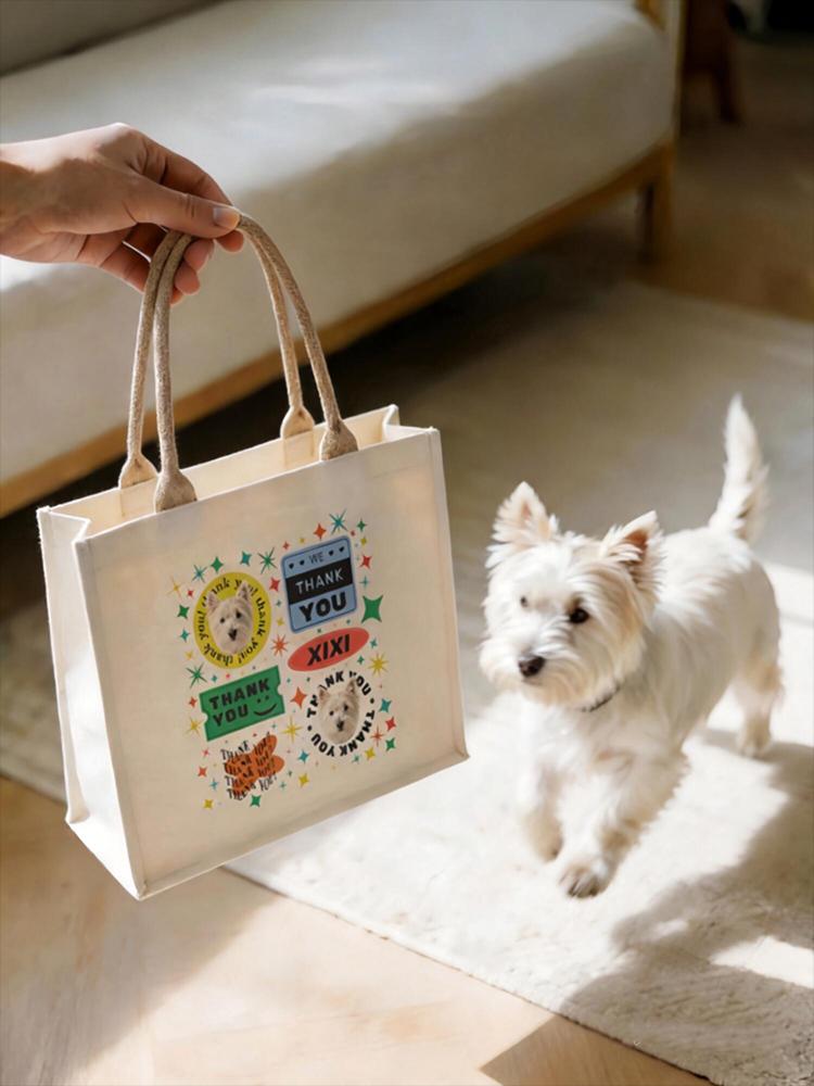 Eco-Friendly Pet Canvas Tote - Cute Dog Print Linen Bag
Eco-Friendly Pet Canvas Tote - Cute Dog Print Linen Bag