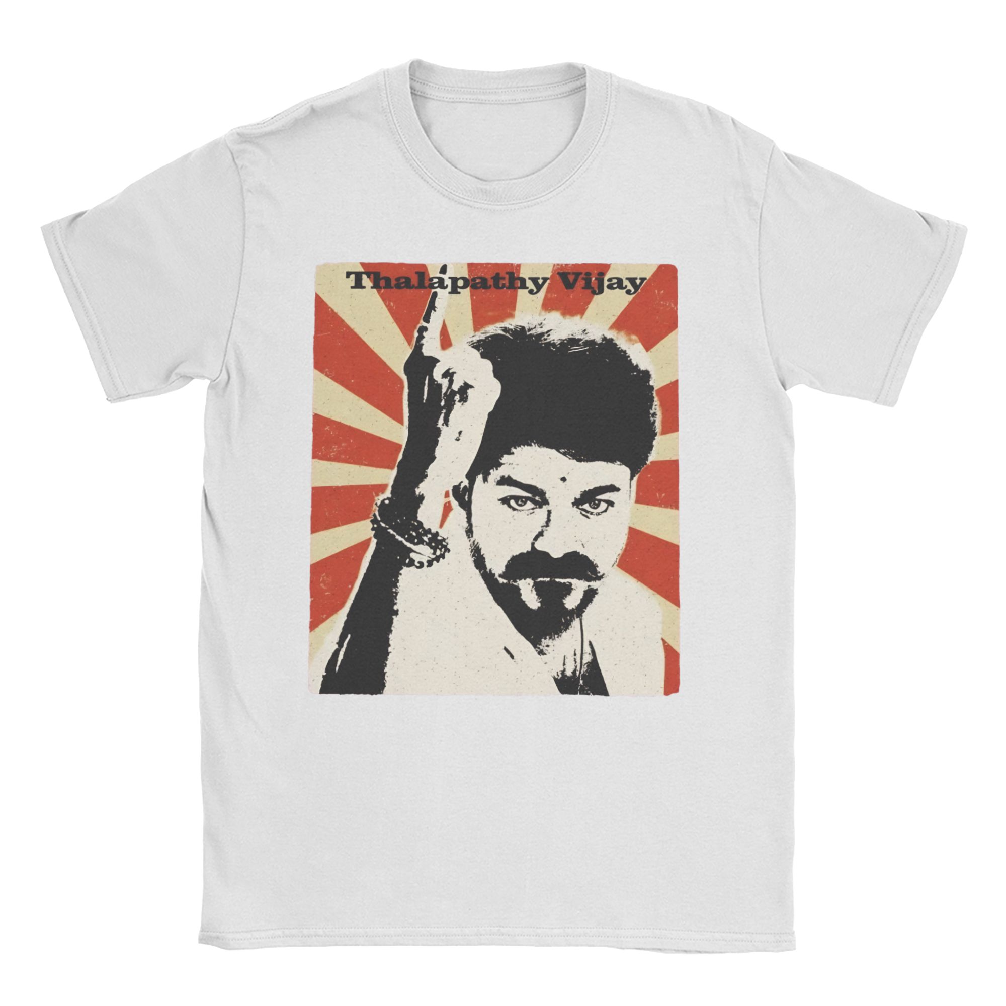 Novelty Thalapathy Vijay TShirts Men Womens Crewneck Pure Cotton T Shirts Short Sleeve Tee Shirt Birthday Gift Clothes 4XL
Novelty Thalapathy Vijay TShirts Men Womens Crewneck Pure Cotton T Shirts Short Sleeve Tee Shirt Birthday Gift Clothes 4XL