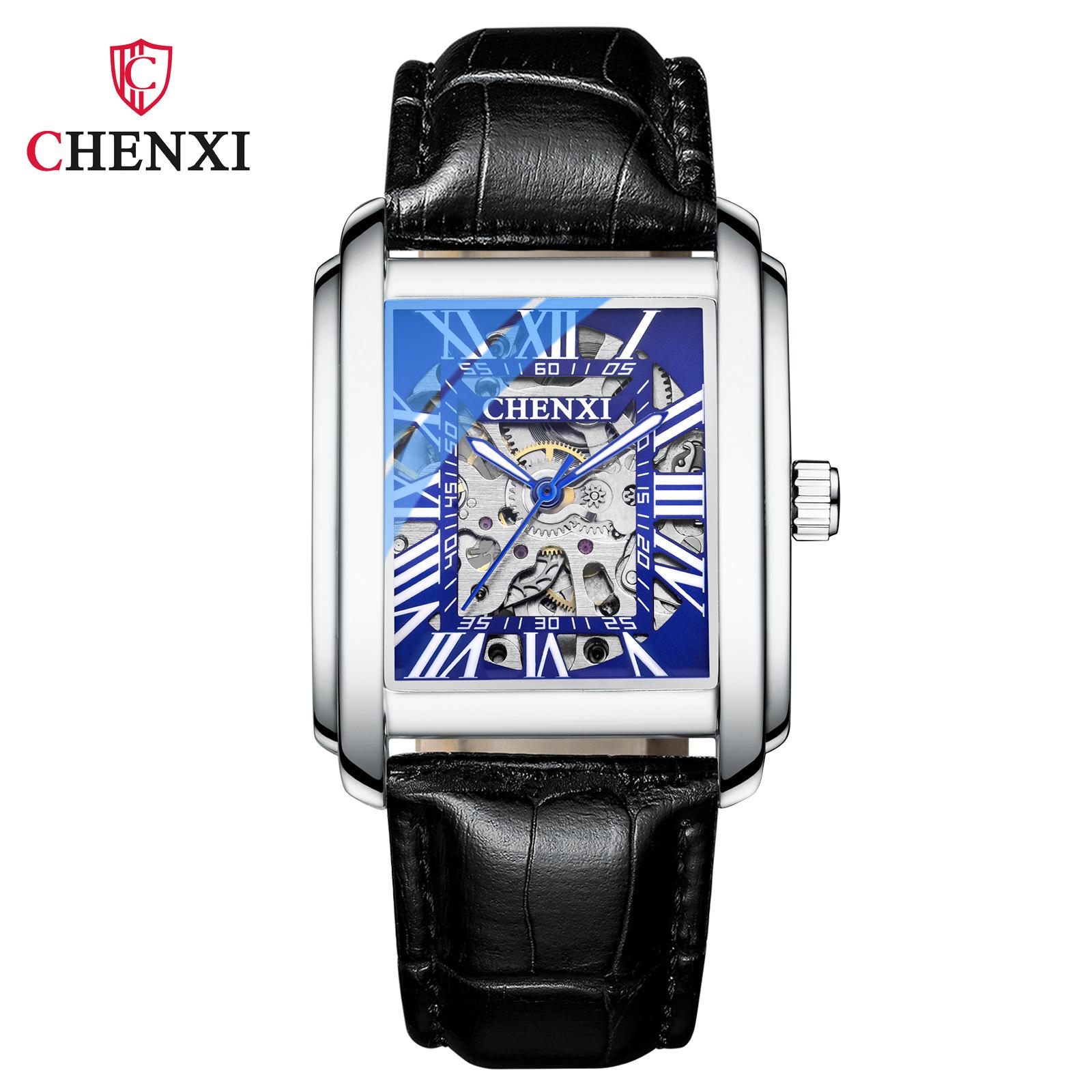 Новые роскошные мужские часы ТОП-бренда с квадратной коробкой, мужские кожаные водонепроницаемые автоматические мужские механические часы
Новые роскошные мужские часы ТОП-бренда с квадратной коробкой, мужские кожаные водонепроницаемые автоматические мужские механические часы