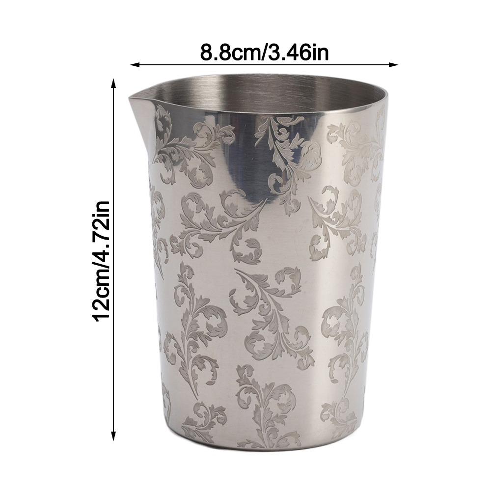2pcs 304 Stainless Steel Bar Mixing Pitcher Double-walled Unbreakable Cocktail Mixing Glass Bar Use
2pcs 304 Stainless Steel Bar Mixing Pitcher Double-walled Unbreakable Cocktail Mixing Glass Bar Use
