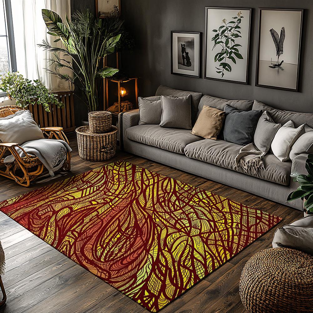 Area Rug Vintage Persian Style Bohemian Carpet Non-Slip Floor Mat Living Room Bedroom Decor Home Accent Modern Abstract Patterne 50x 80cm
Area Rug Vintage Persian Style Bohemian Carpet Non-Slip Floor Mat Living Room Bedroom Decor Home Accent Modern Abstract Patterne 50x 80cm