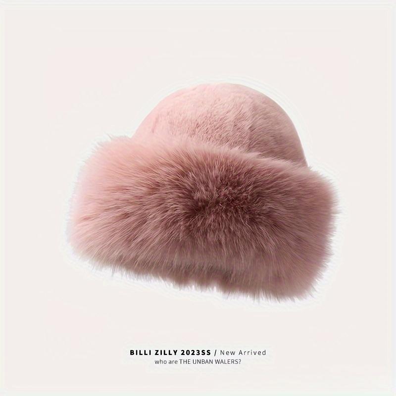 Luxury Faux Fox Fur Beanie - Warm Winter Hat Earmuffs, Lightweight & Cozy, Perfect Halloween Christmas Gift For Women рожевий
Luxury Faux Fox Fur Beanie - Warm Winter Hat Earmuffs, Lightweight & Cozy, Perfect Halloween Christmas Gift For Women рожевий