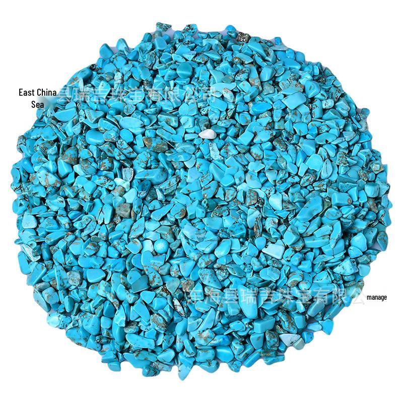 Turquoise Gravel for DIY Resin Painting & Wish Bottle Decoration 7-9mm 100g
Turquoise Gravel for DIY Resin Painting & Wish Bottle Decoration 7-9mm 100g
