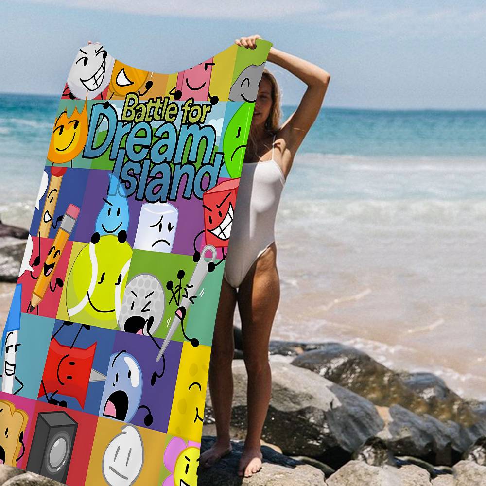 bfdi B-Battle for Dream Island Big Microfiber Beach Towels Quick Dry Towel Sand Beach Towels Pool Towel for Travel Swim Pool W40*H60(CM)
bfdi B-Battle for Dream Island Big Microfiber Beach Towels Quick Dry Towel Sand Beach Towels Pool Towel for Travel Swim Pool W40*H60(CM)