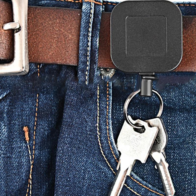 Anti-Theft Metal Easy-To-Pull Buckle Rope Elastic Keychain Sporty Retractable Key Ring Anti Lost Ski Pass Id Card
Anti-Theft Metal Easy-To-Pull Buckle Rope Elastic Keychain Sporty Retractable Key Ring Anti Lost Ski Pass Id Card