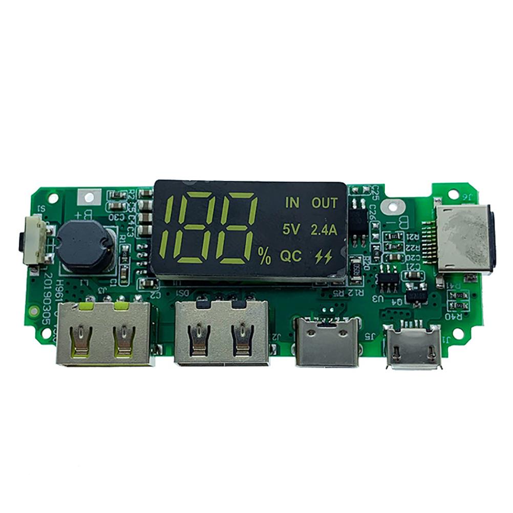 Модуль швидкої зарядки USB QC3.0, літій-іонний акумулятор 18650, зарядний пристрій Power Bank
Модуль швидкої зарядки USB QC3.0, літій-іонний акумулятор 18650, зарядний пристрій Power Bank