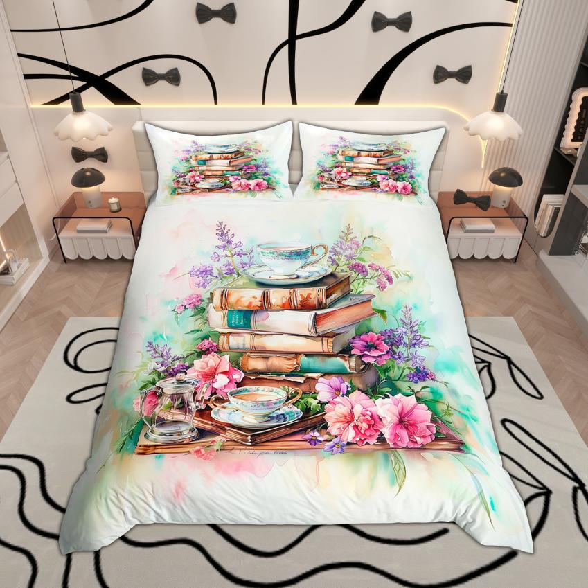 Comforter Homewish Vintage Floral For Girls Watercolor Oil Painting Flower Bedding Retro Blossom Bed Set 2Pcs/3Pcs Comforter (quilt)-EU Single(135*200cm)3pcs
Comforter Homewish Vintage Floral For Girls Watercolor Oil Painting Flower Bedding Retro Blossom Bed Set 2Pcs/3Pcs Comforter (quilt)-EU Single(135*200cm)3pcs