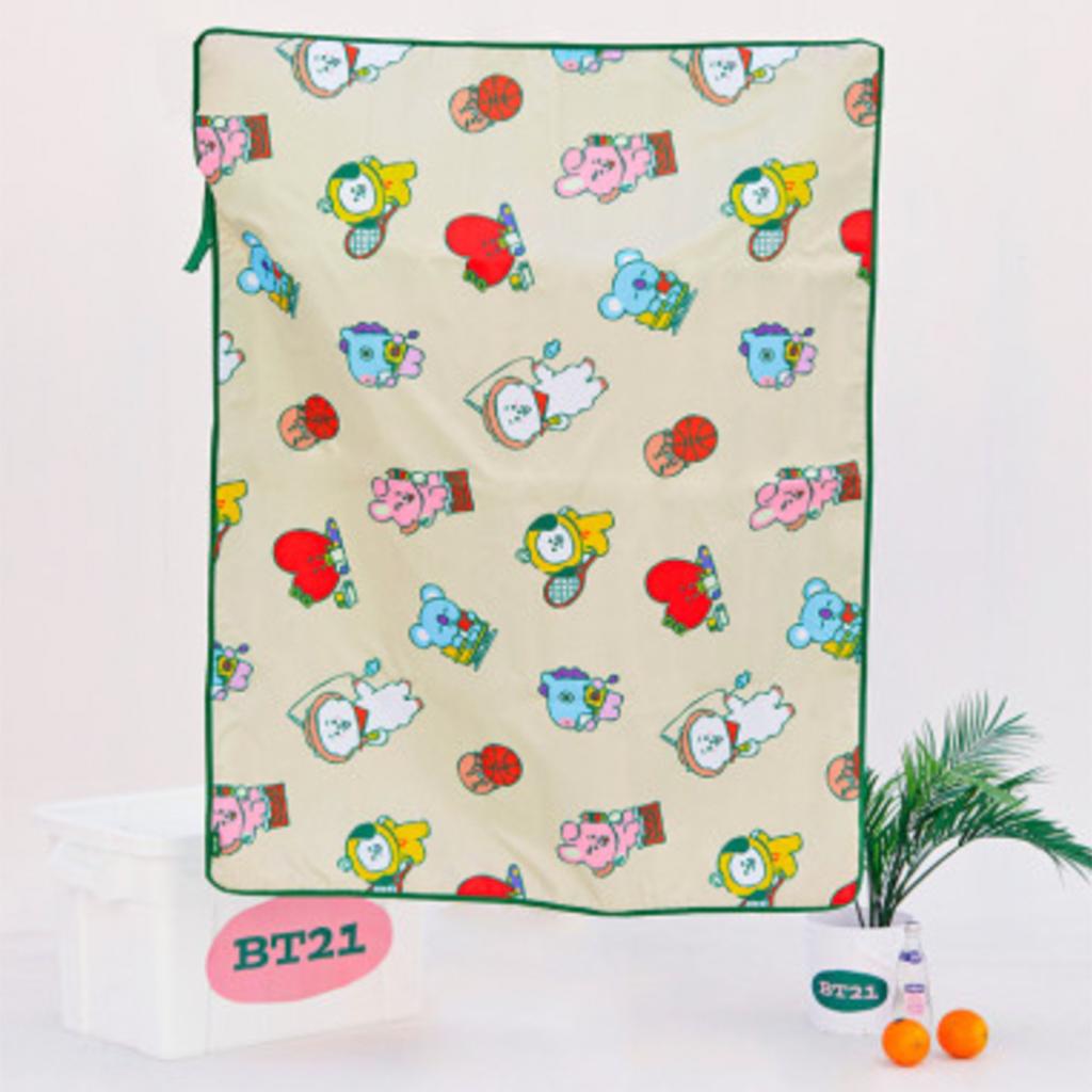 Коврик для пикника Line Friends BT21 
Коврик для пикника Line Friends BT21