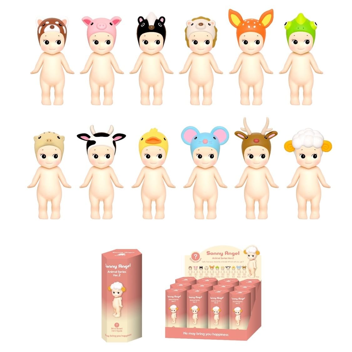 Мечты Sonny Angel Серия Животные 2 Ассорти Бокс (12 шт.)
Мечты Sonny Angel Серия Животные 2 Ассорти Бокс (12 шт.)