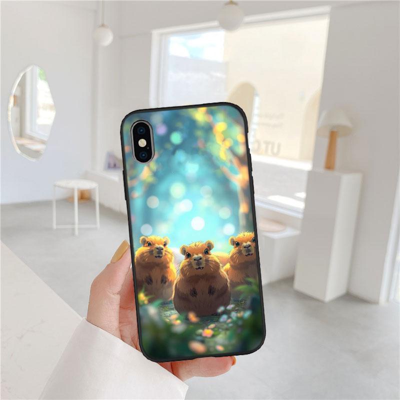 PP13 Cartoon Capybara Soft Shell Phone Case for iPhone 16 15 14 13 12 Pro Max Plus Mini iPhone 12
PP13 Cartoon Capybara Soft Shell Phone Case for iPhone 16 15 14 13 12 Pro Max Plus Mini iPhone 12