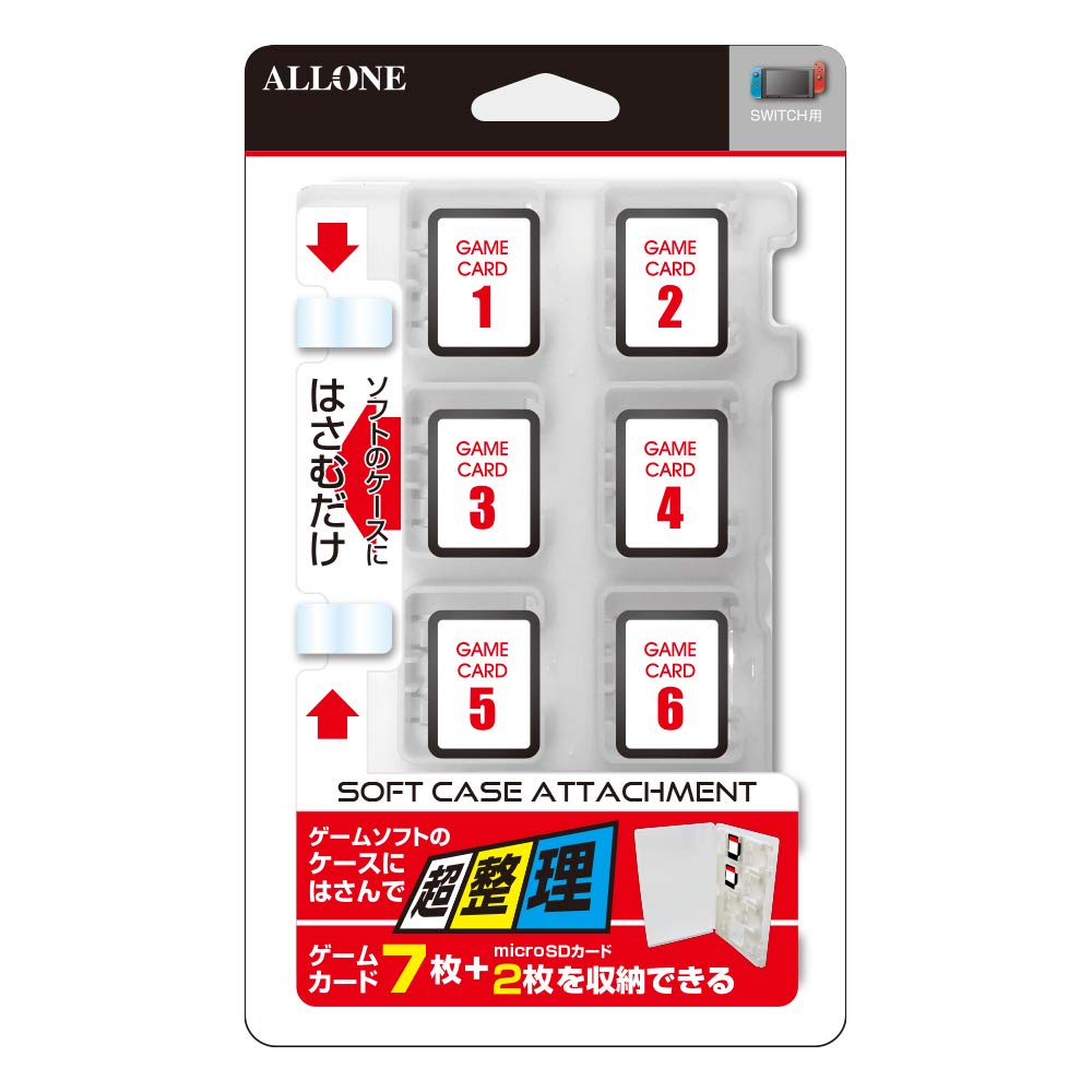ALLONE Мягкий чехол-насадка для Nintendo Expansion Card SD Японский Белый Switch/Switch Lite, Карта, 7+2 Хранение, Карта, Организованный, Производитель,
ALLONE Мягкий чехол-насадка для Nintendo Expansion Card SD Японский Белый Switch/Switch Lite, Карта, 7+2 Хранение, Карта, Организованный, Производитель,