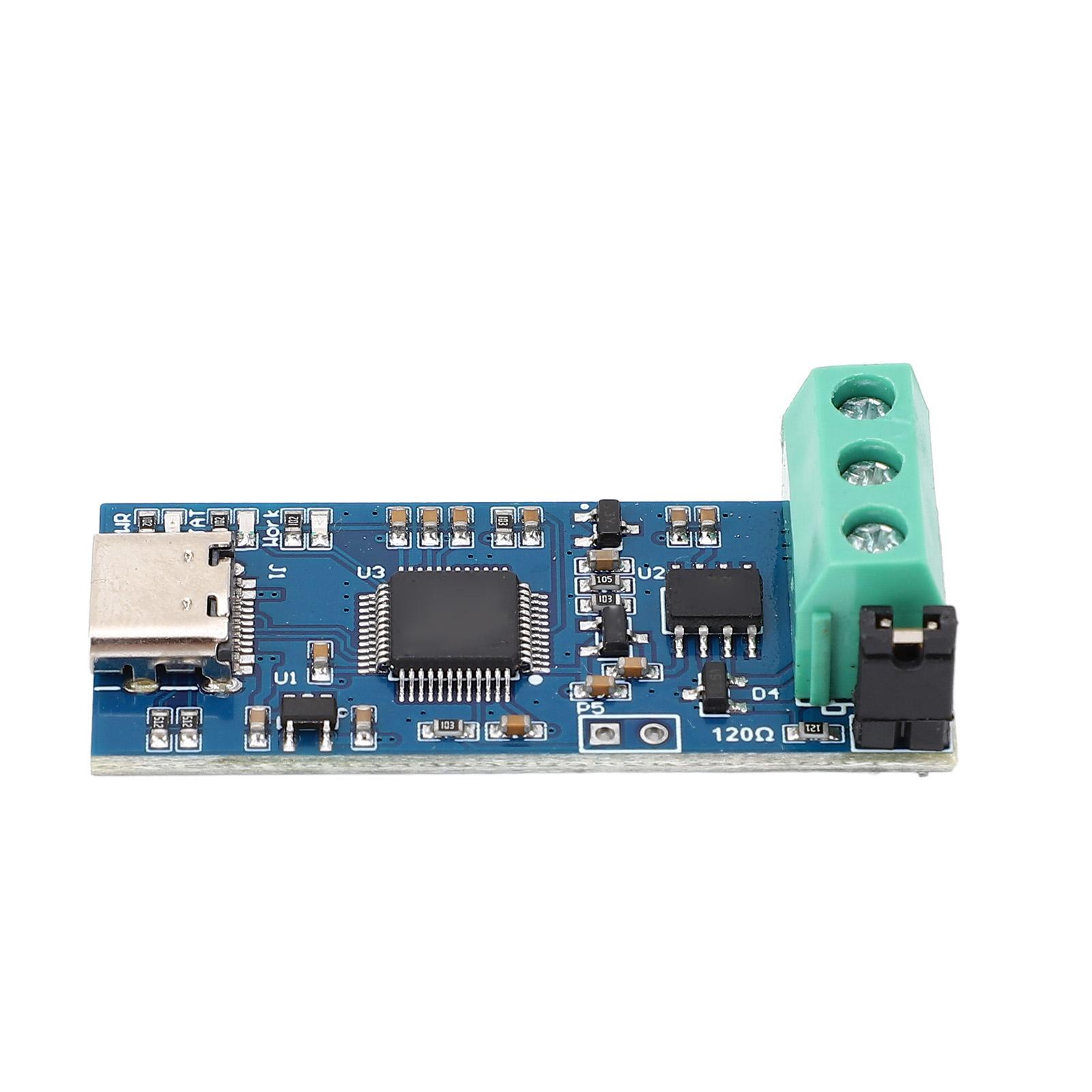 USB to CAN Module Converter Adapter Type C Power Supply for CAN2.0A CAN2.0B CANFD Bus Analyzer
USB to CAN Module Converter Adapter Type C Power Supply for CAN2.0A CAN2.0B CANFD Bus Analyzer
