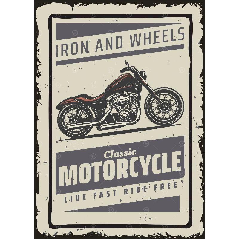 Vintage Nostalgic Metal Motorcycle Poster Wall Decor 20x30 cm Home Garage Club Living Room
Vintage Nostalgic Metal Motorcycle Poster Wall Decor 20x30 cm Home Garage Club Living Room