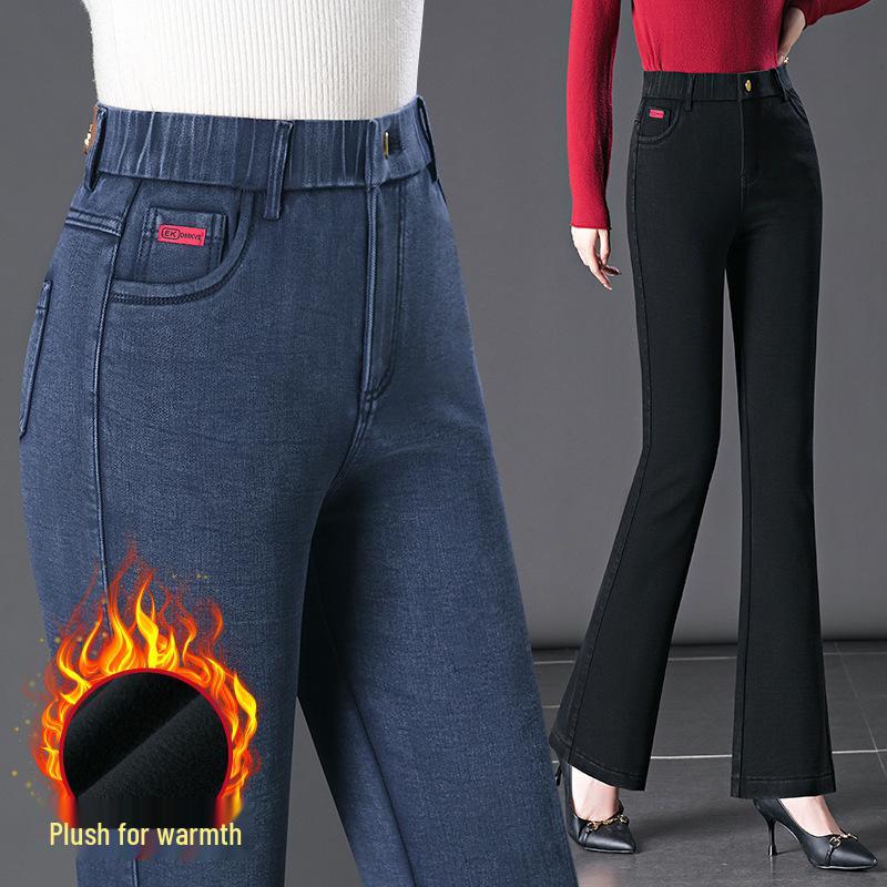 Women s 2024 Fleece-Lined Snowflake Flare Jeans - Plus Size, Elastic Waist, Winter Style 4XL Waist 84 cm чёрный
Women s 2024 Fleece-Lined Snowflake Flare Jeans - Plus Size, Elastic Waist, Winter Style 4XL Waist 84 cm чёрный