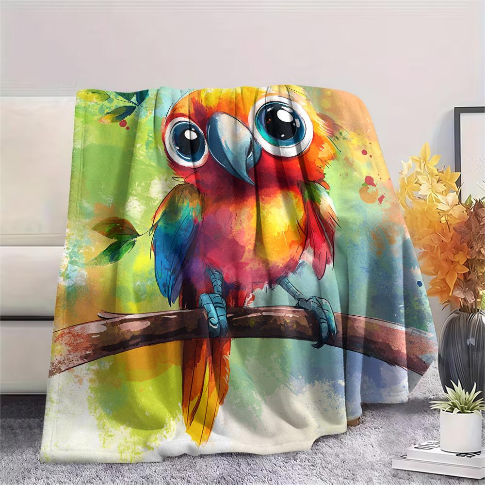 Parrot Print Flannel Blanket, High quality Comfortable for All Seasons, Home Decor, Warmth and Comfort, Perfect for Christmas Gifts 80cm x 120cm
Parrot Print Flannel Blanket, High quality Comfortable for All Seasons, Home Decor, Warmth and Comfort, Perfect for Christmas Gifts 80cm x 120cm