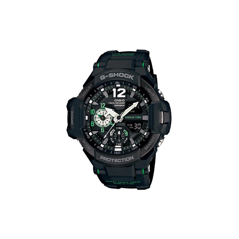 Casio G-SHOCK Aviation Series Mechanical Heart Large Dial Multi-Function Waterproof and Shockproof Quartz Movement Resin Strap Japanese GA-1100-1A3ER чёрный
Casio G-SHOCK Aviation Series Mechanical Heart Large Dial Multi-Function Waterproof and Shockproof Quartz Movement Resin Strap Japanese GA-1100-1A3ER чёрный