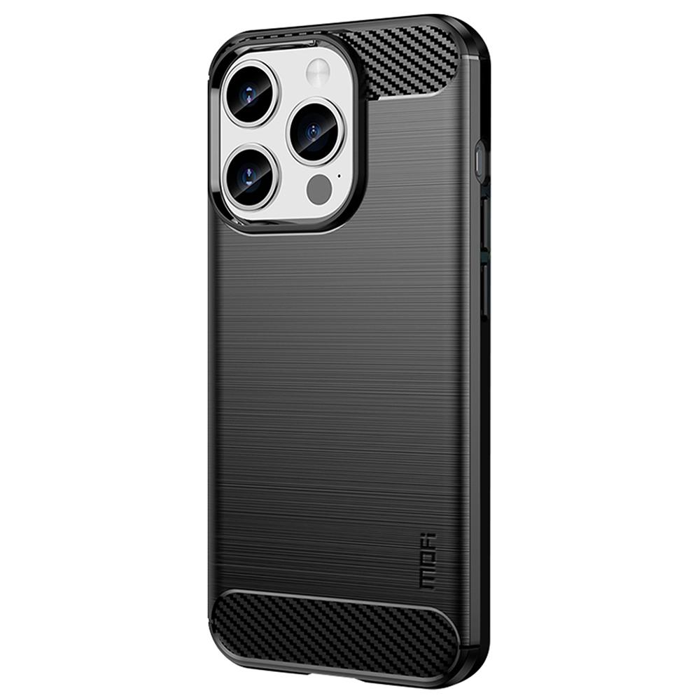 MOFI JK TPU Series-1 for iPhone 15 Pro Carbon Fiber TPU Case Brushed Protective Phone Cover Black
MOFI JK TPU Series-1 for iPhone 15 Pro Carbon Fiber TPU Case Brushed Protective Phone Cover Black