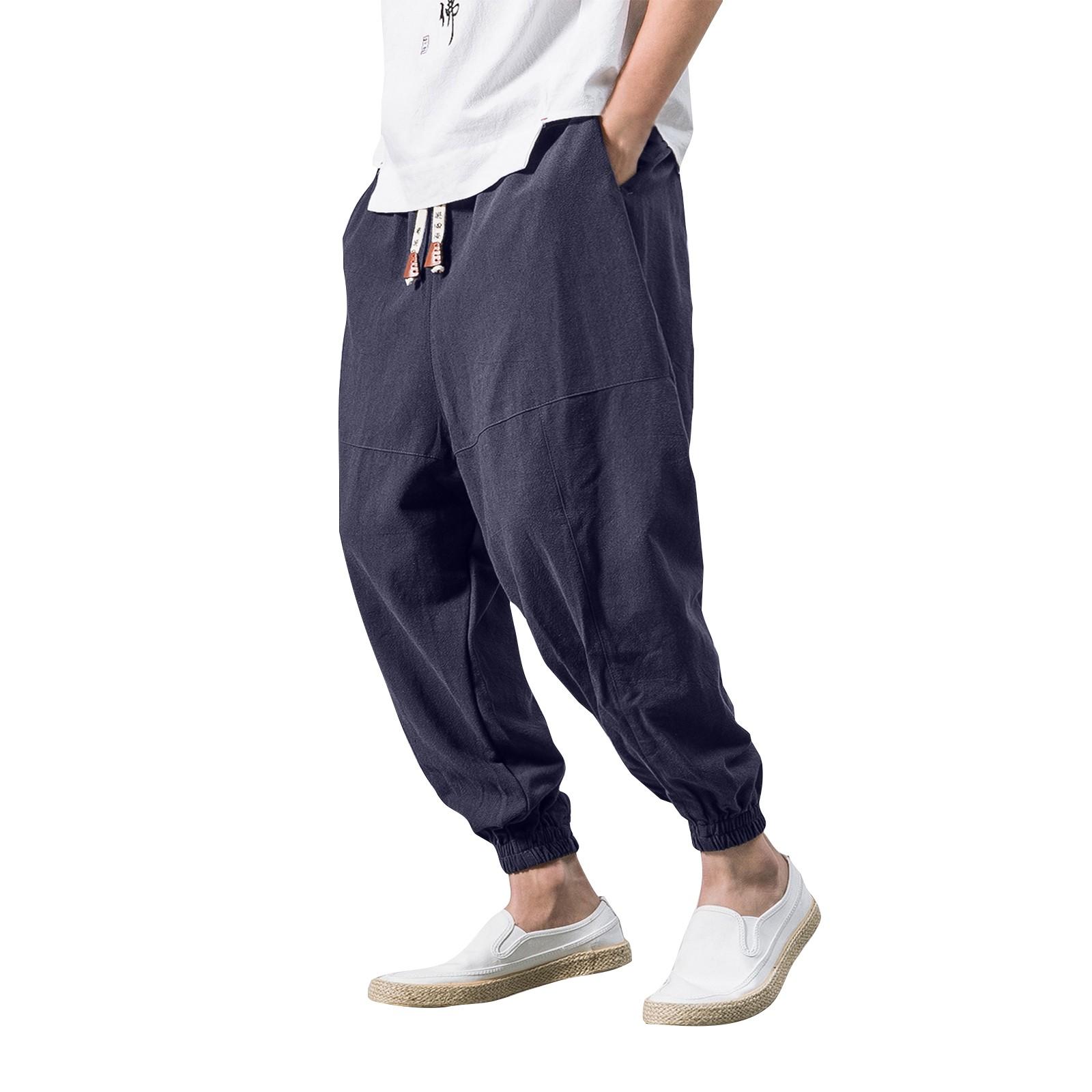 Men s Cotton And Linen Casual Pants, Harun Pants, Oversized Loose Pants XXL Темно-синій
Men s Cotton And Linen Casual Pants, Harun Pants, Oversized Loose Pants XXL Темно-синій