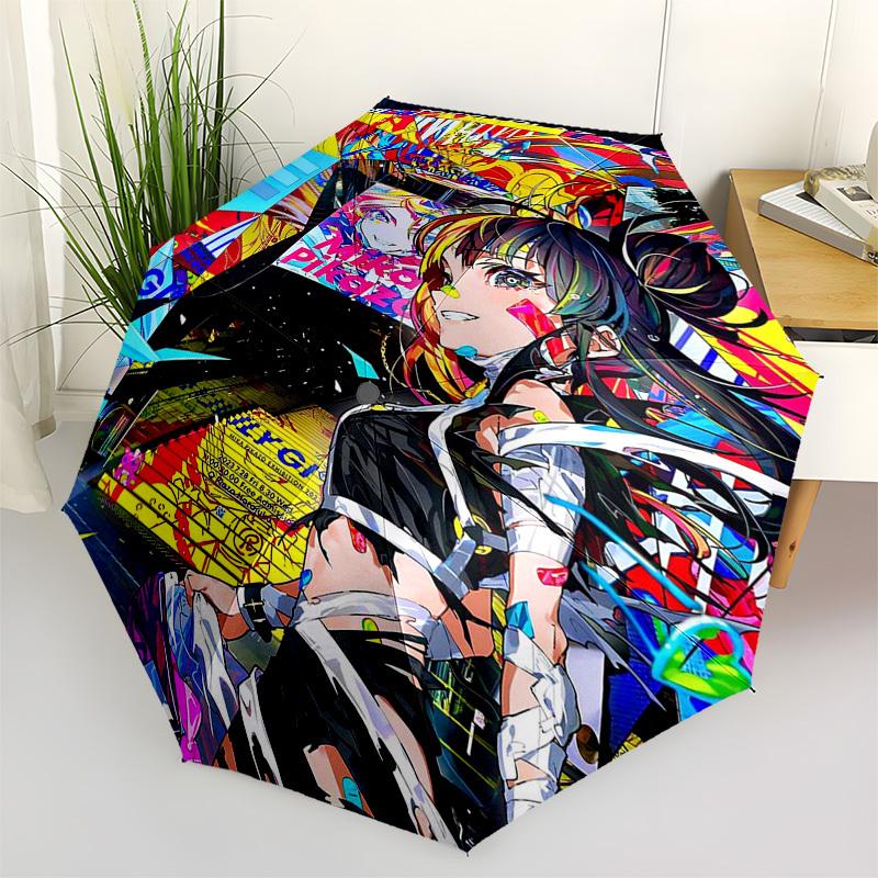 1pc Mikoto Mikazuki Inspired Outdoor Umbrella - Automatic Opening/Closing, Portable 3-Fold Design, 8-Rib Iron Frame, Perfect Gift for Fans, Trave
1pc Mikoto Mikazuki Inspired Outdoor Umbrella - Automatic Opening/Closing, Portable 3-Fold Design, 8-Rib Iron Frame, Perfect Gift for Fans, Trave