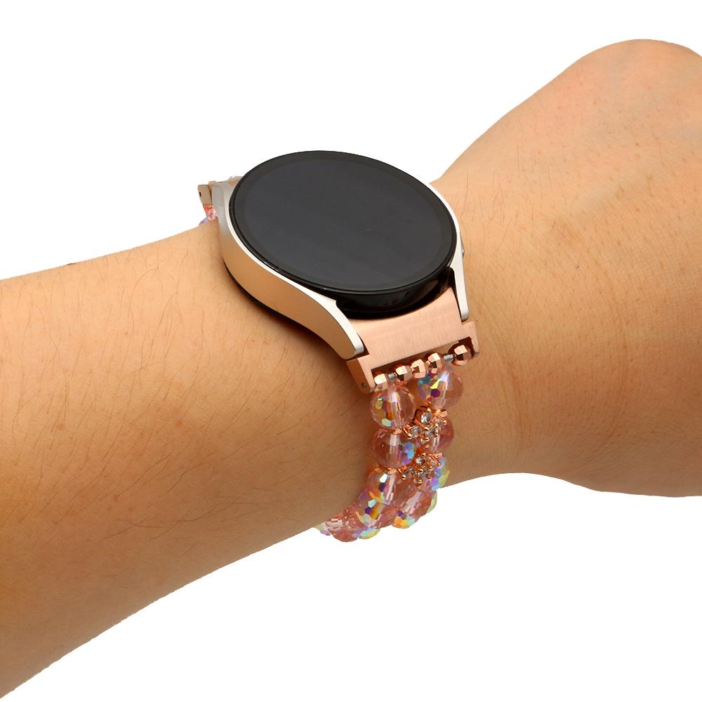 Dressy Bracelet for Samsung Galaxy Watch 6 Band / 4 Classic/ 5/ 5 Pro Strap Elastic Bling Crystal Beaded Wristband Replacement Galaxy watch 6 5 4 зніміть рожевого кольору
Dressy Bracelet for Samsung Galaxy Watch 6 Band / 4 Classic/ 5/ 5 Pro Strap Elastic Bling Crystal Beaded Wristband Replacement Galaxy watch 6 5 4 зніміть рожевого кольору