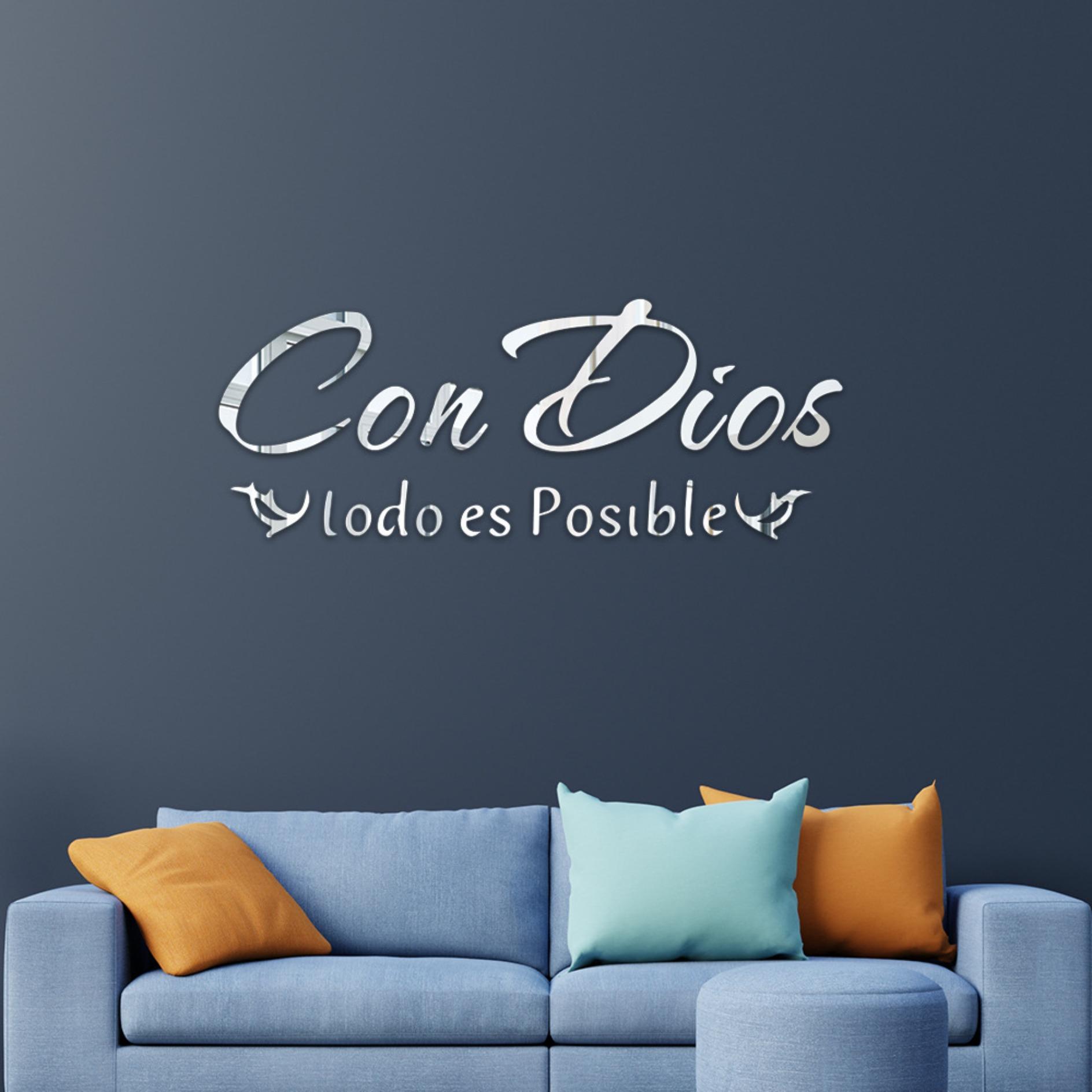 English quotes mirror acrylic wall stickers sofa background wall stickers living room wall decoration
English quotes mirror acrylic wall stickers sofa background wall stickers living room wall decoration