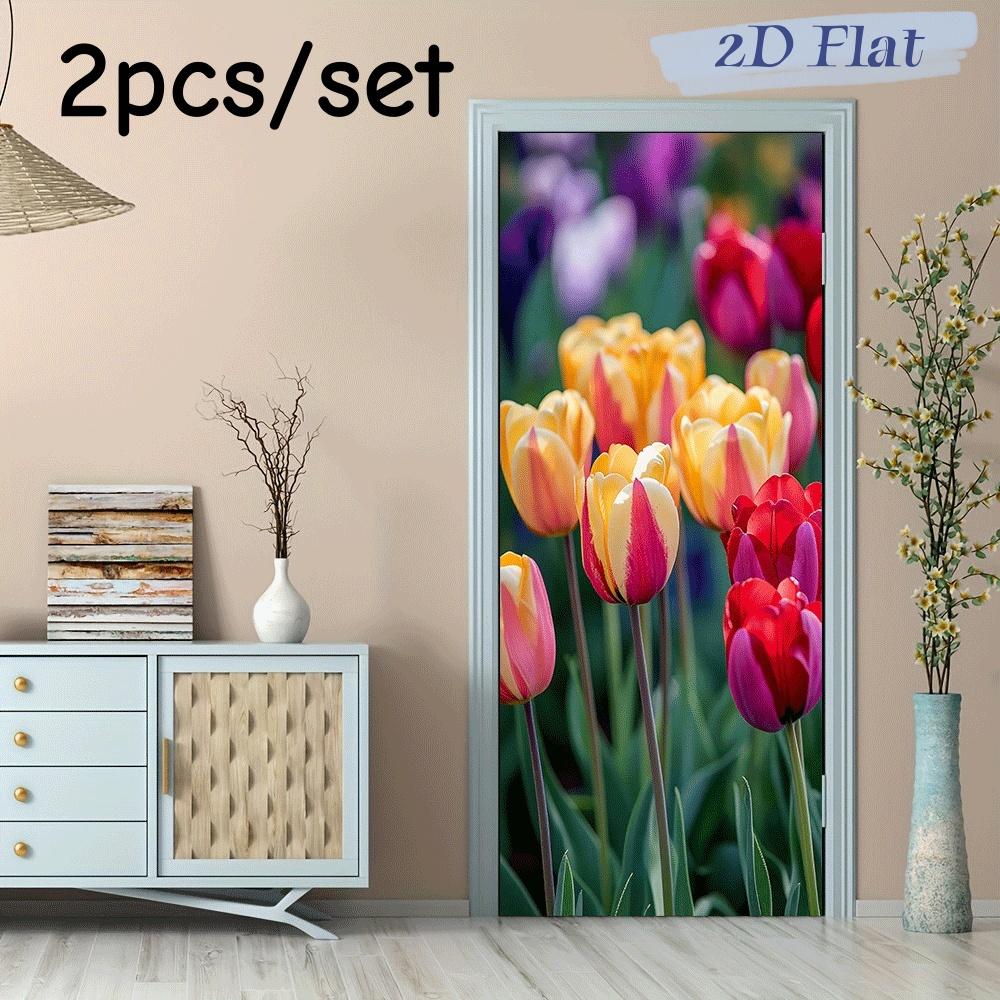 2pcs tulip wall stickers, with bright and full colors, vivid and realistic patterns, adding a touch of spring vitality to your h (as the picture,38.5x200cmx2)
2pcs tulip wall stickers, with bright and full colors, vivid and realistic patterns, adding a touch of spring vitality to your h (as the picture,38.5x200cmx2)