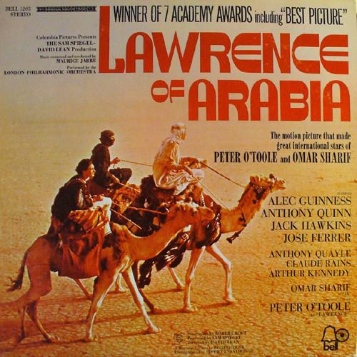 LP Record MAURICE JARRE - Lawrence Of Arabia 1205 Bell Records US Soundtracks & Musicals Used
LP Record MAURICE JARRE - Lawrence Of Arabia 1205 Bell Records US Soundtracks & Musicals Used