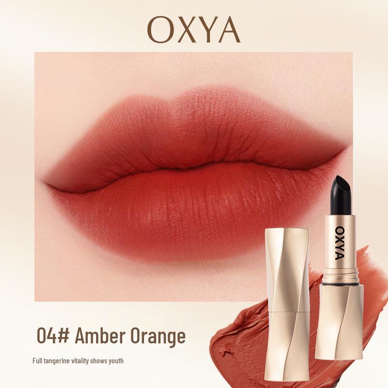 OXYA Black Luxury Velvet Matte Waterproof Lipstick - Non-stick and Long-lasting.
OXYA Black Luxury Velvet Matte Waterproof Lipstick - Non-stick and Long-lasting.