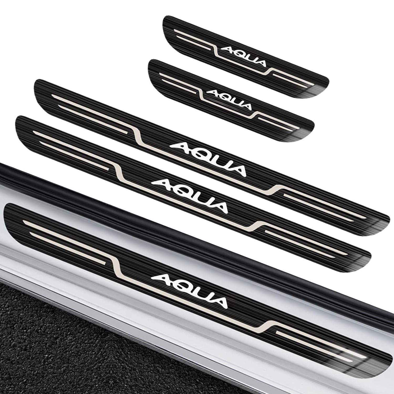 Aqua Car Side Step Guard Scuff Plate Exclusive Door Scratch Protection Door Sill Trim Strip 304 Stainless Steel Collision Avoidance Upgrade Stylish
Aqua Car Side Step Guard Scuff Plate Exclusive Door Scratch Protection Door Sill Trim Strip 304 Stainless Steel Collision Avoidance Upgrade Stylish
