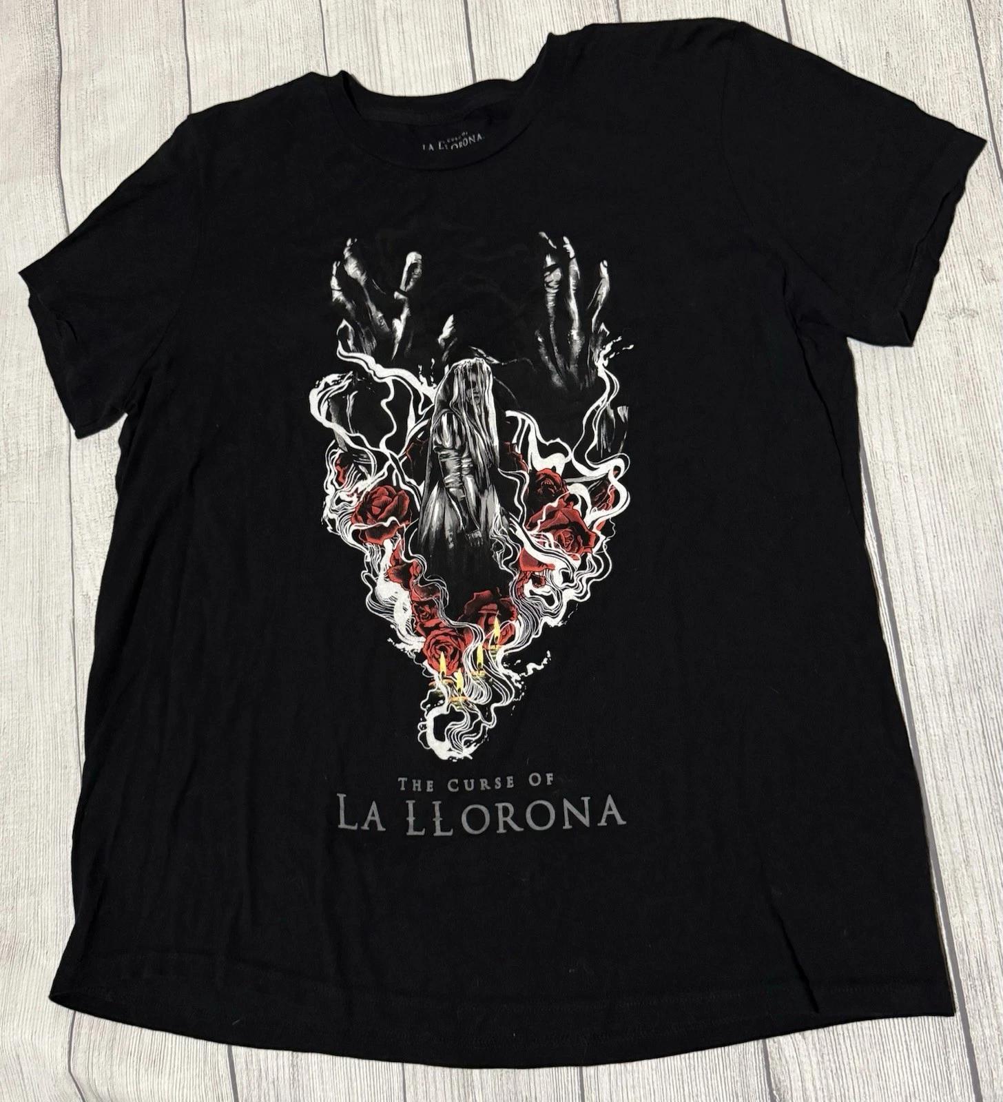 THE CURSE OF LA LLORONA SHIRT Women’s SIZE XL Warner Brother Horror Movie XL
THE CURSE OF LA LLORONA SHIRT Women’s SIZE XL Warner Brother Horror Movie XL