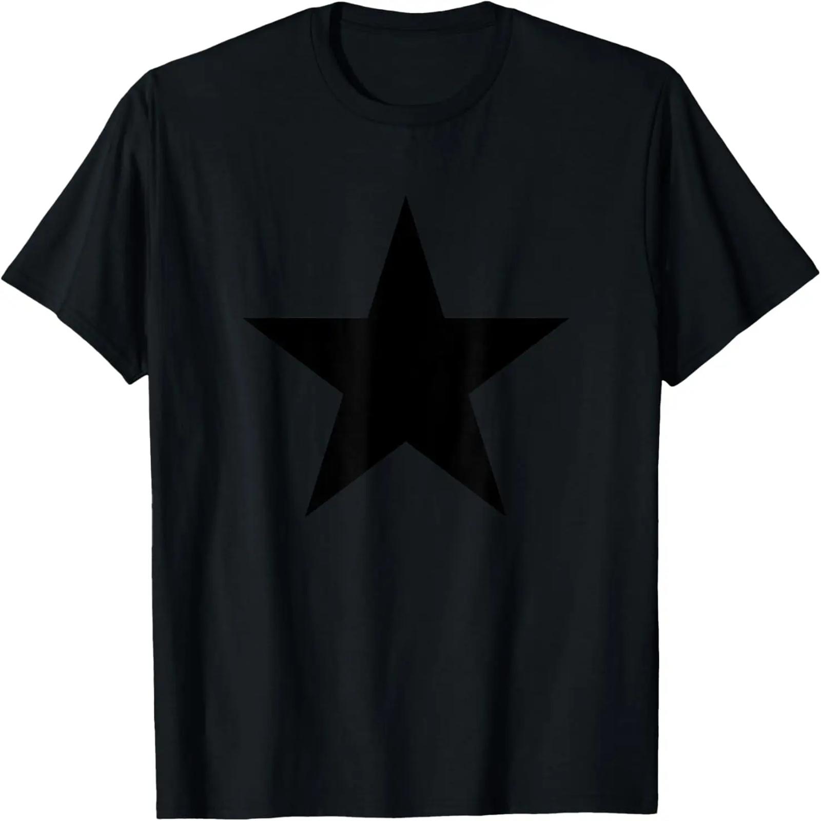 Black 5 Pointed Star Graphic - Solid Black Star T-Shirt XXXXXL різнокольоровий
Black 5 Pointed Star Graphic - Solid Black Star T-Shirt XXXXXL різнокольоровий